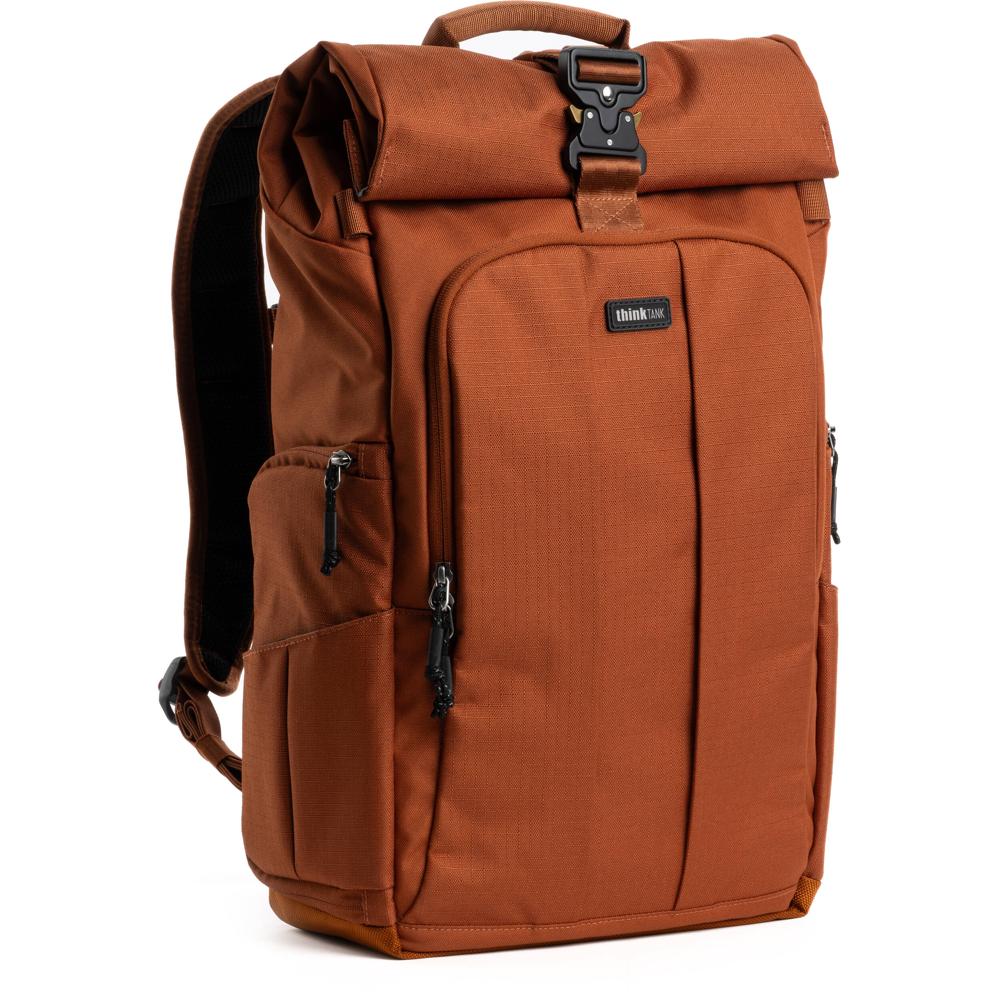 Think Tank Photo FocusPoint Rolltop Backpack 30L Urban Rust - Compatible con DSLR y 2-3 Le