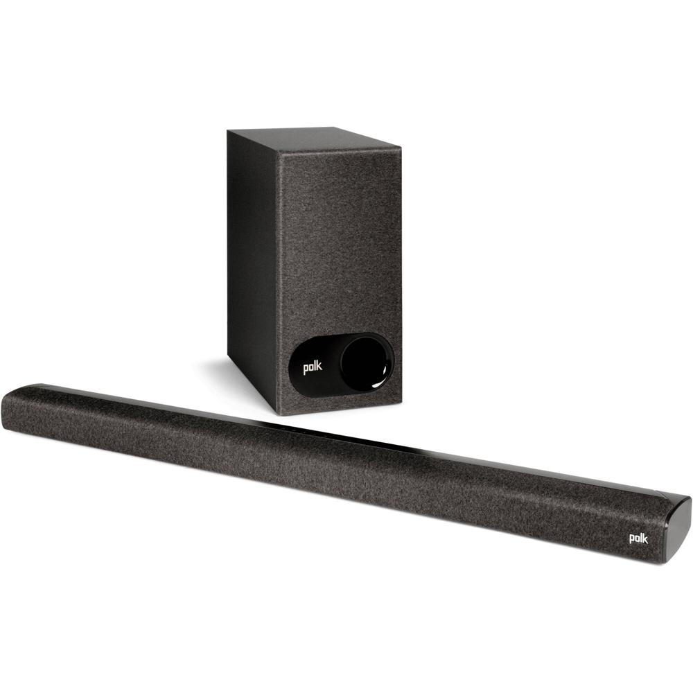 Polk Audio Soundbar Signa S2D 2.1-Channel con Subwoofer Inalámbrico, Bluetooth y Tecnolog