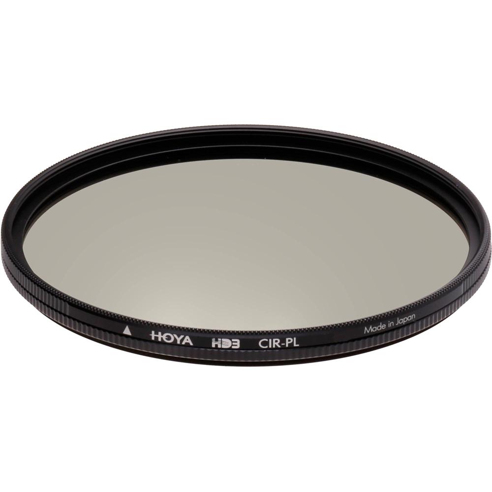 Hoya Filtro Polarizador Circular HD3 72mm - Alta Transmisión, 2x Factor de Filtro, 16 Cap
