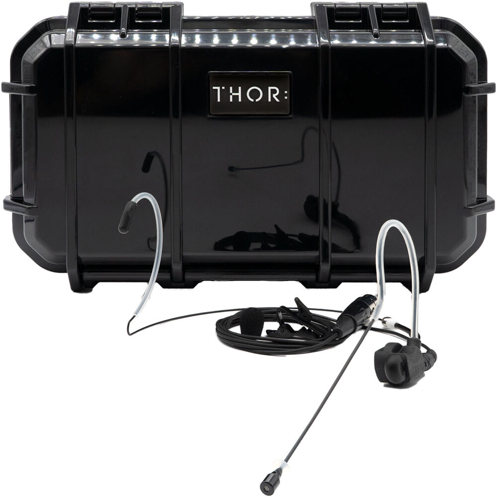 THOR Micrófono de Cabeza Omnidireccional Hammer SE-11 con Boom de 115mm y Conector TA4F (