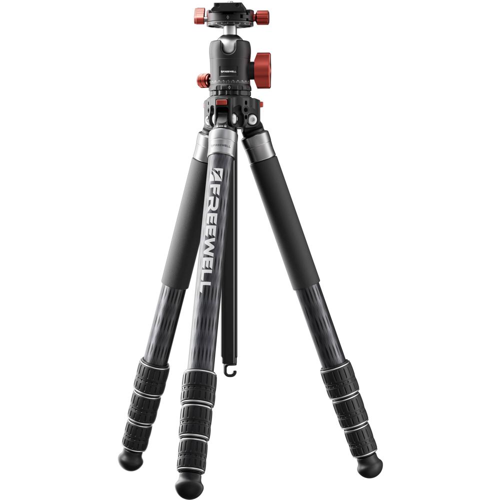 Freewell Tripode Multi 5-en-1 Carbono y Aluminio - Carga 44 lb, Altura 6.9"" a 61.8""