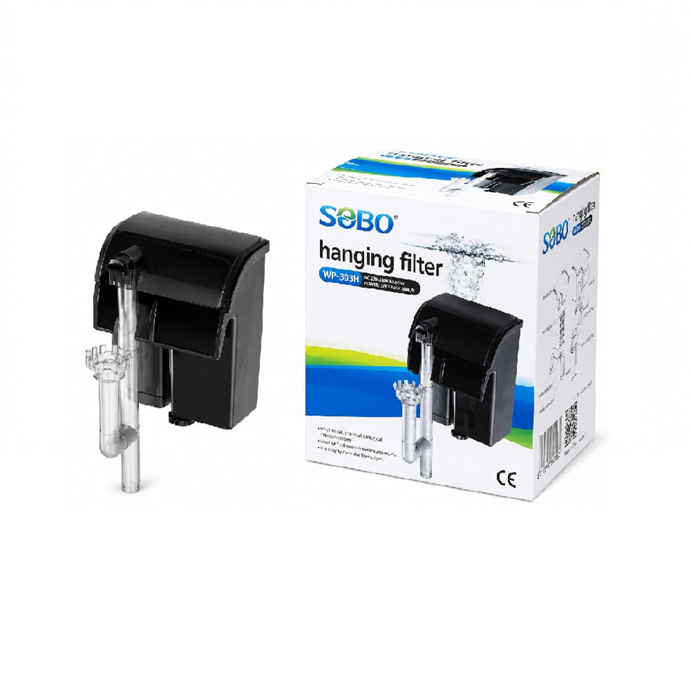 Filtro Externo Mochila Sobo Peceras Y Acuarios Wp-303f