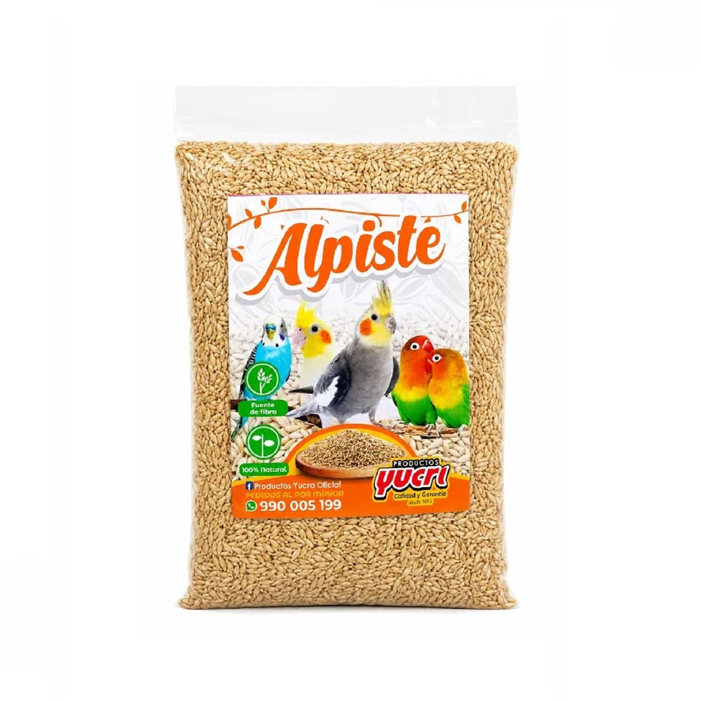 Alimento Natural Premium Para Aves Alpiste X 250 Gramos