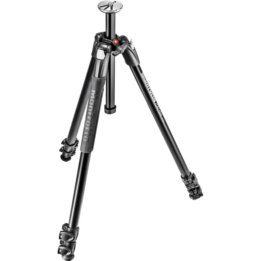 Manfrotto Trípode de Aluminio MT290XTA3US 290 Xtra, Capacidad de Carga 22 lb, Altura Máx