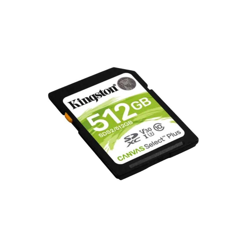 Tarjeta de Memoria SDXC Kingston Canvas Select Plus 512GB 100MBs