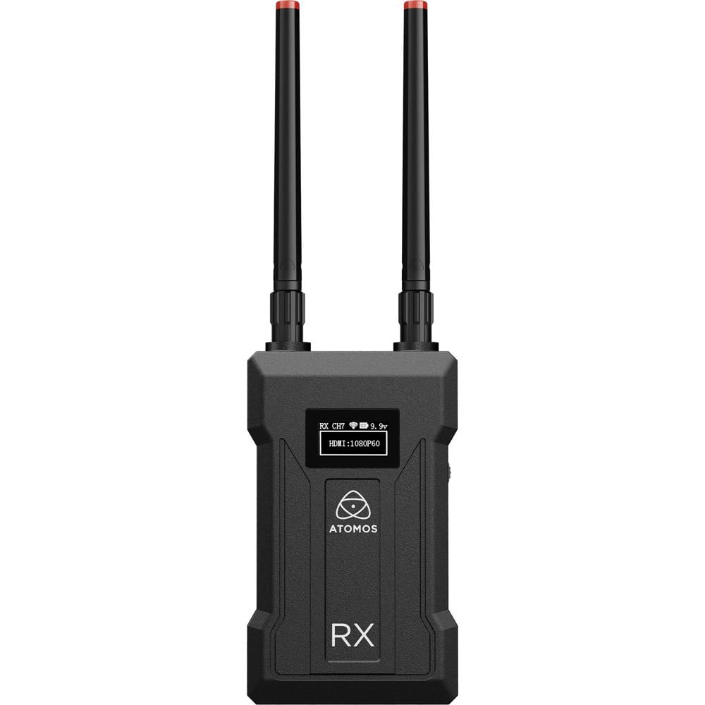 Atomos RX 4K/HD Wireless Video Receiver - Transmisión inalámbrica 4K30, 2 salidas HDMI y