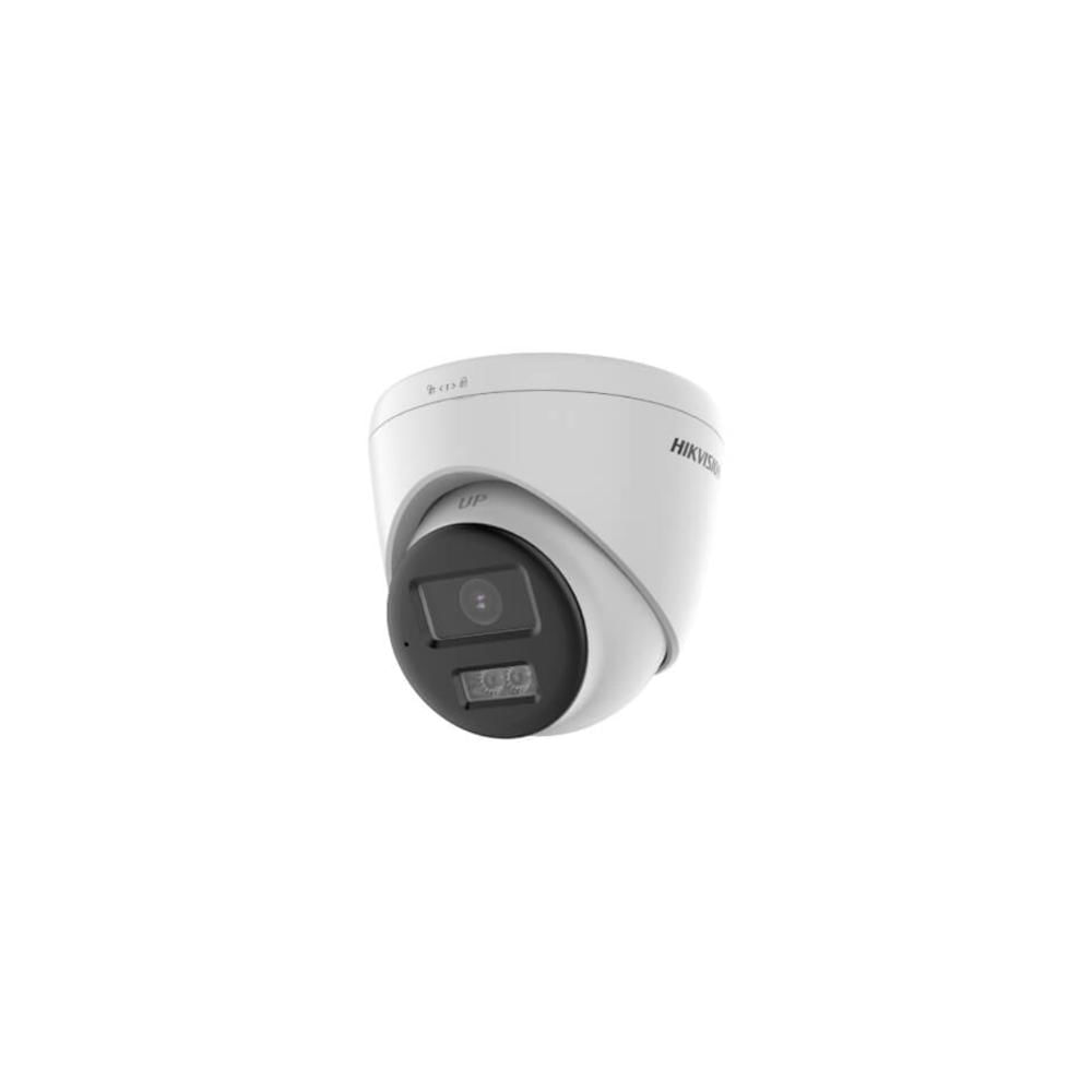 CÁMARA HIKVISION TURRET 2MP SMART HYBRID LIGHT IR 40M 2.8MM CON AUDIO 2 VIAS Y ALARMA