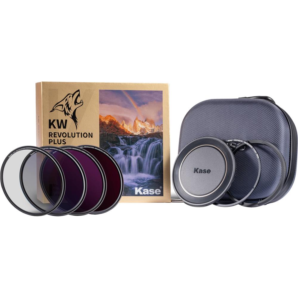 Kase Wolverine Revolution Plus Master Kit 67mm - Filtros de vidrio óptico KW, incluye pol