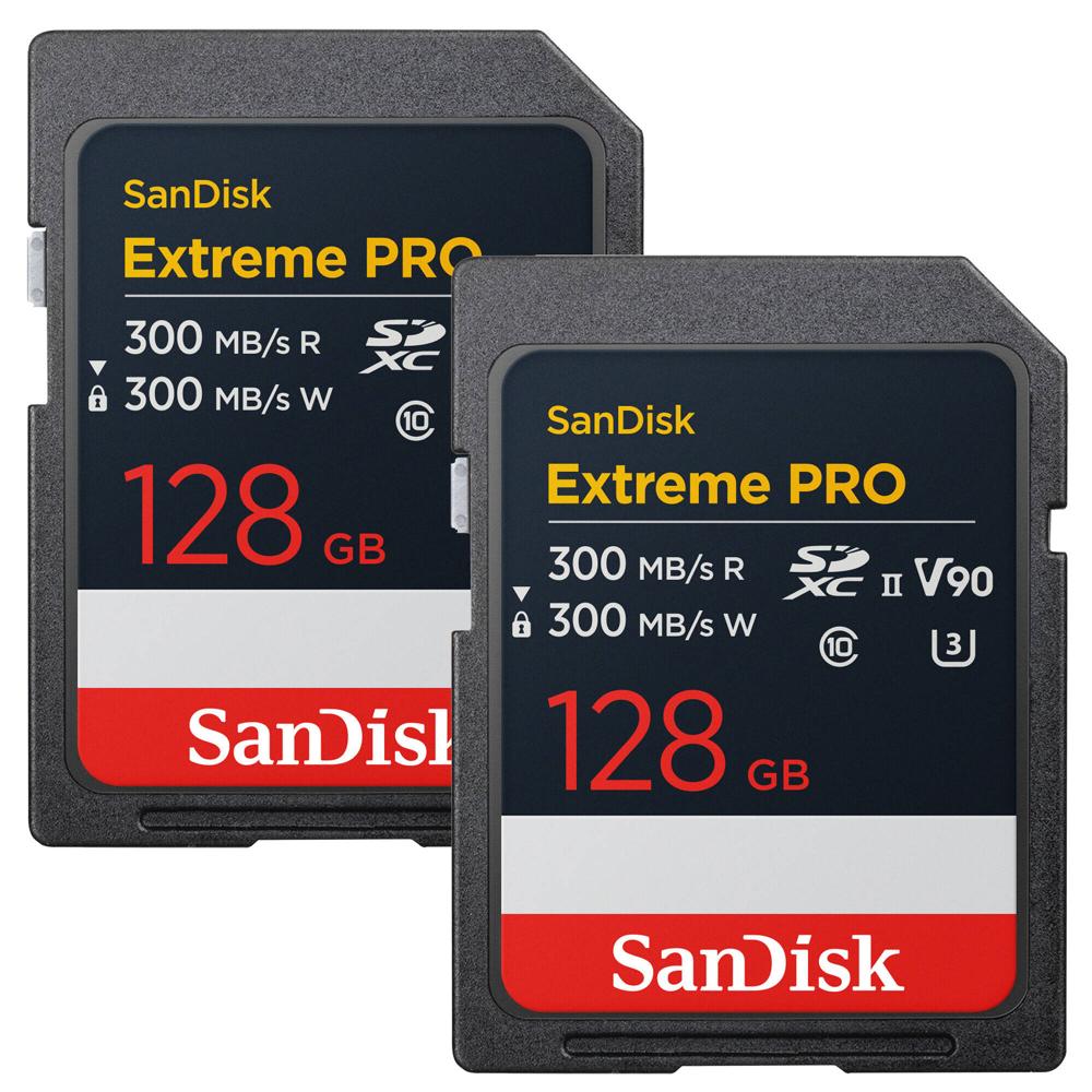 SanDisk Tarjeta de Memoria SDXC Extreme PRO 128GB UHS-II V90