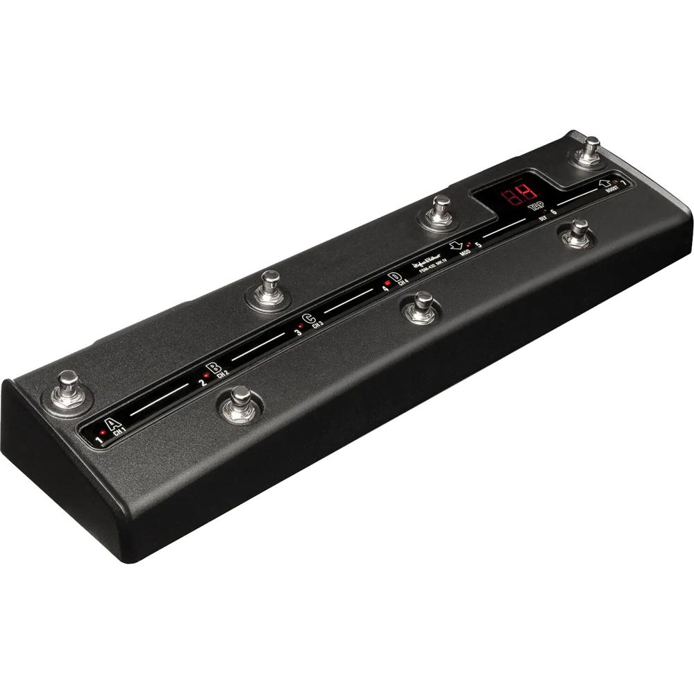 Hughes & Kettner FSM-432 MK IV Pedal MIDI de 7 Interruptores con 128 Memorias y Modos Pres