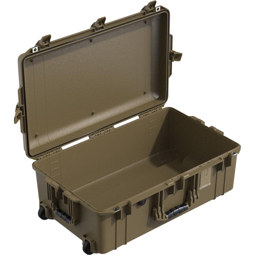 Pelican 1595AirWF Estuche Duro con Ruedas Tan 56.6L - Impermeable, Resistente al Polvo y A