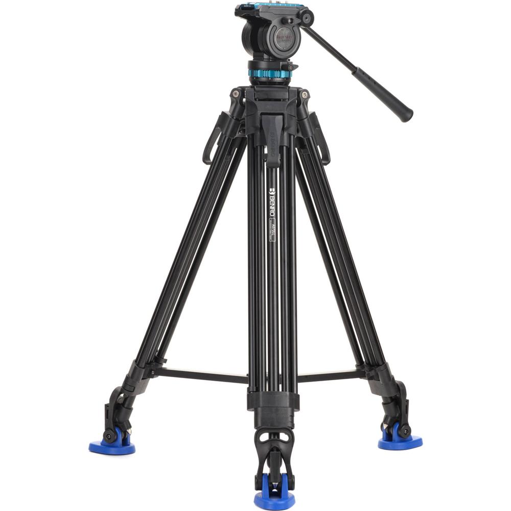 Benro Trípode A572LLKH con Cabezal KH - Aluminio, Capacidad de Carga 15 lb, Altura de Tra