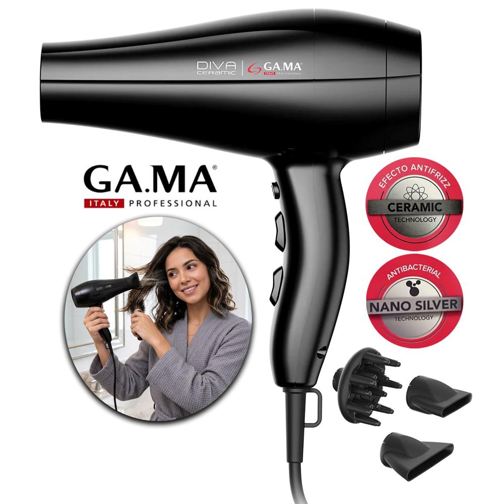 Secadora Gama Diva Cerámica Motor AC 2300W BECHD0000001825