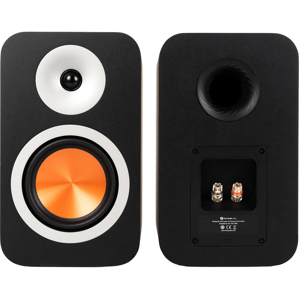 Fosi Audio SP601 Altavoces de Estantería 2 Vías 80W RMS con Tweeter de Seda de 1.5"" y Wo