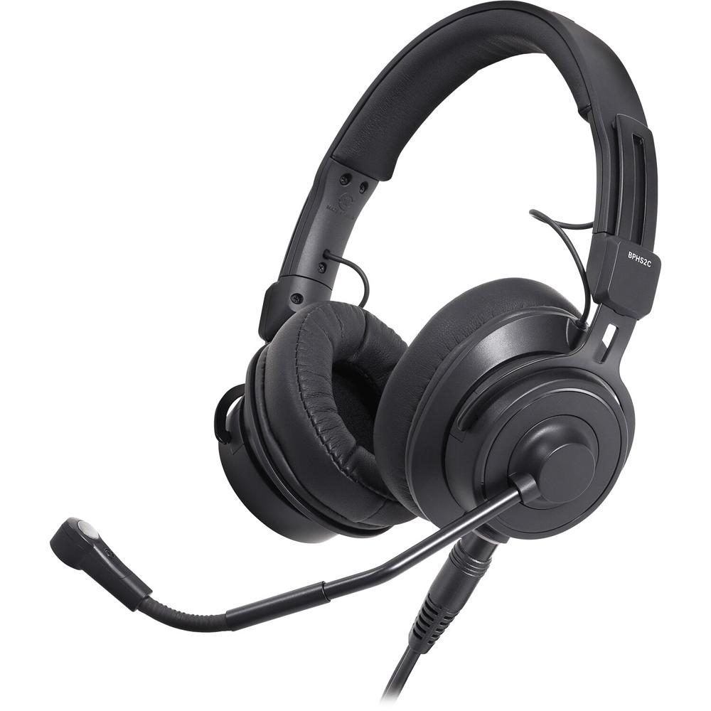 Audio-Technica Auriculares de Transmisión Duales Modelo ATH-M60x con Micrófono Condensad