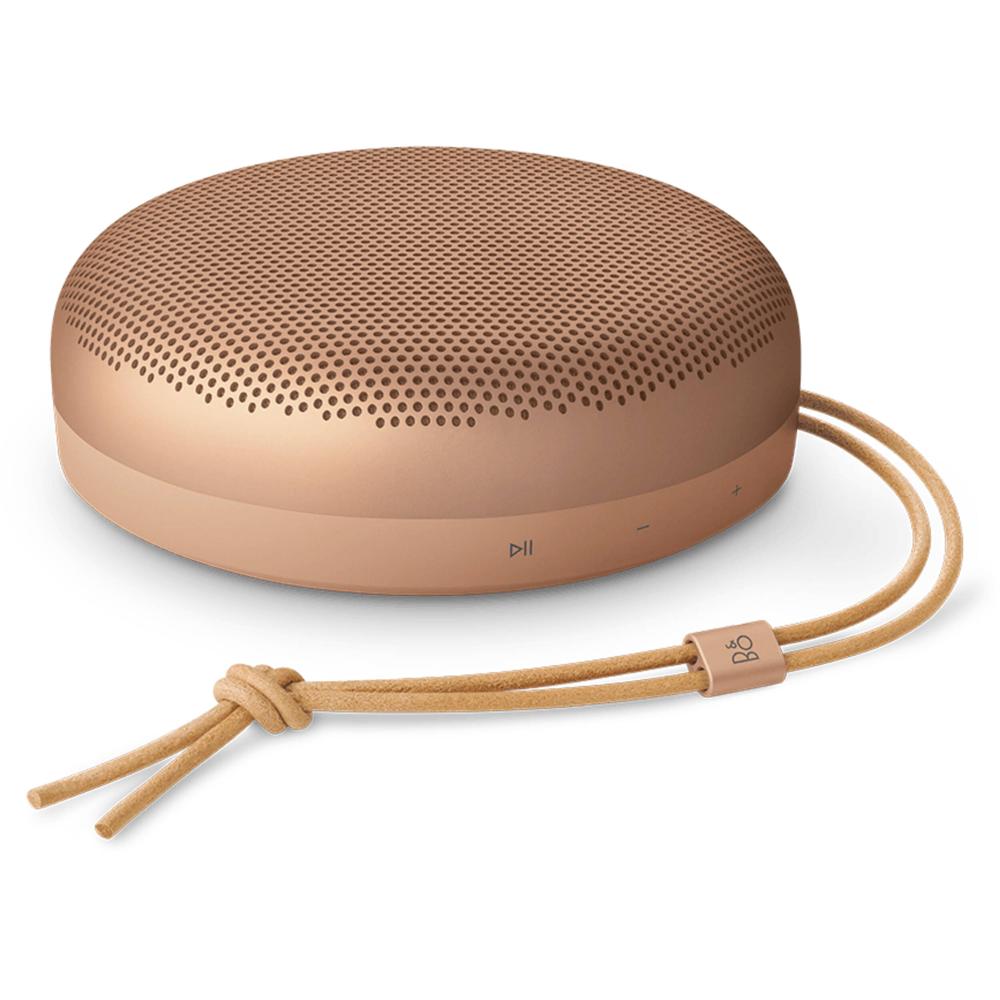 Bang & Olufsen Beosound A1 Altavoz Bluetooth Portátil (3ra Generación, Honey Tone) - 60W