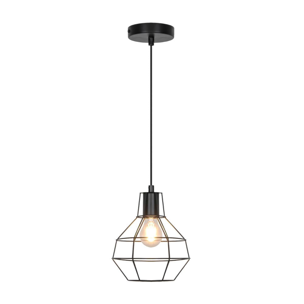 Lámpara Colgante Trendy Orange Luchi E27 Negro