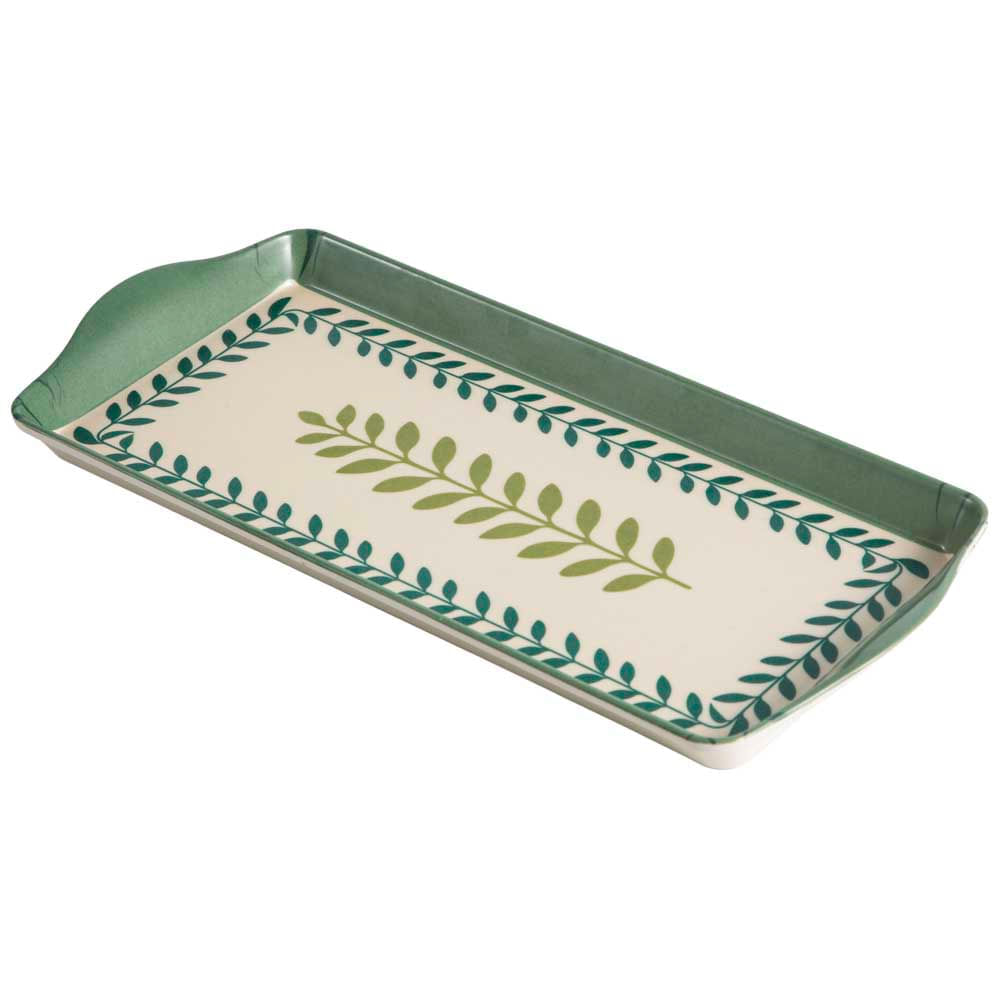 Azafate Rectangular DECO HOME 33.5x16cm Bouq