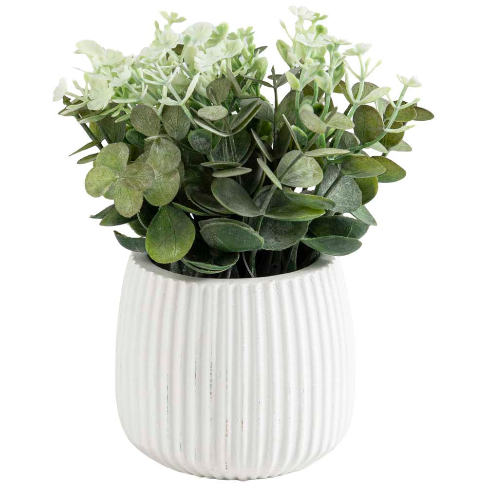 Mini Maceta Con Flores DECO HOME Bouquet