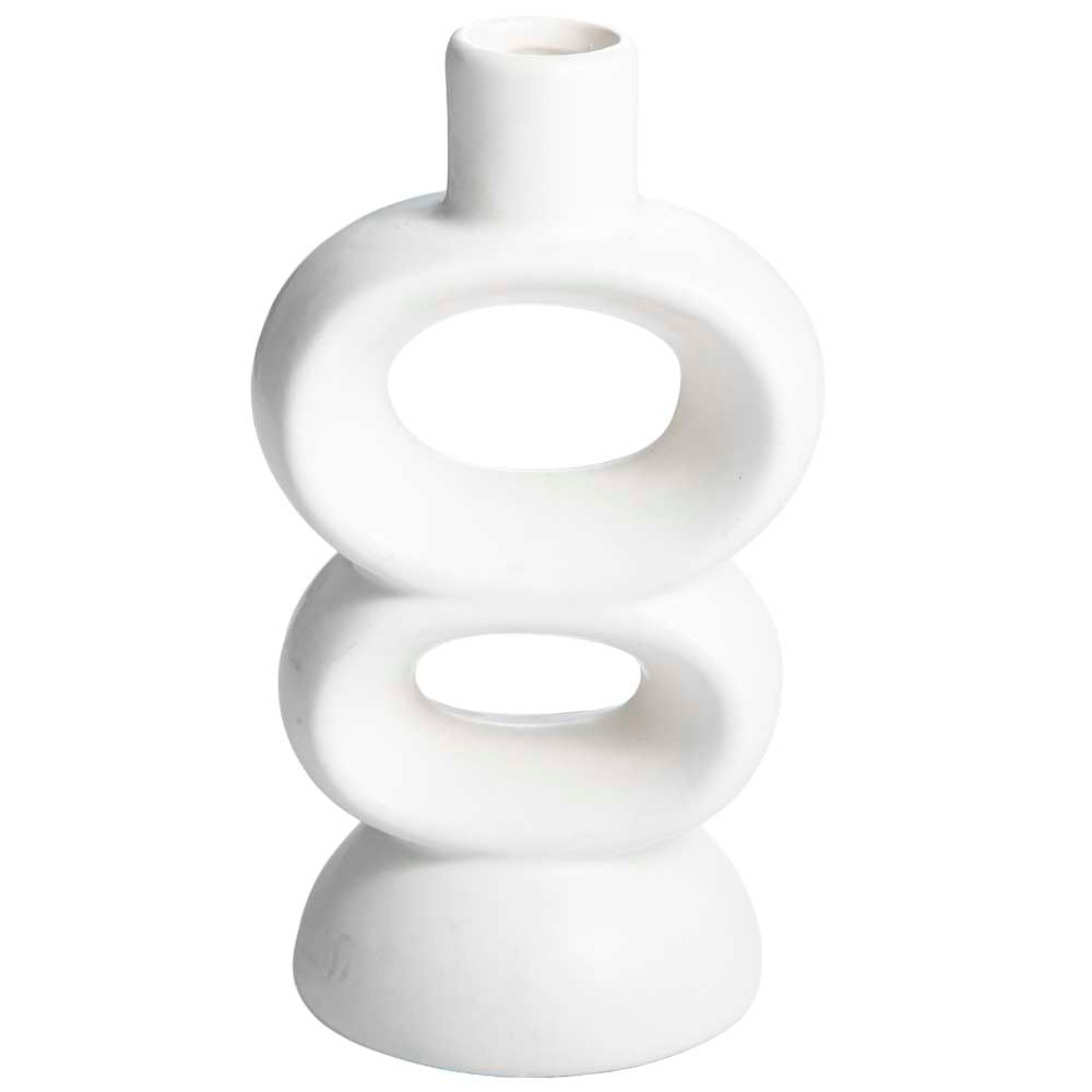 Portavela Blanco DECO HOME C&L