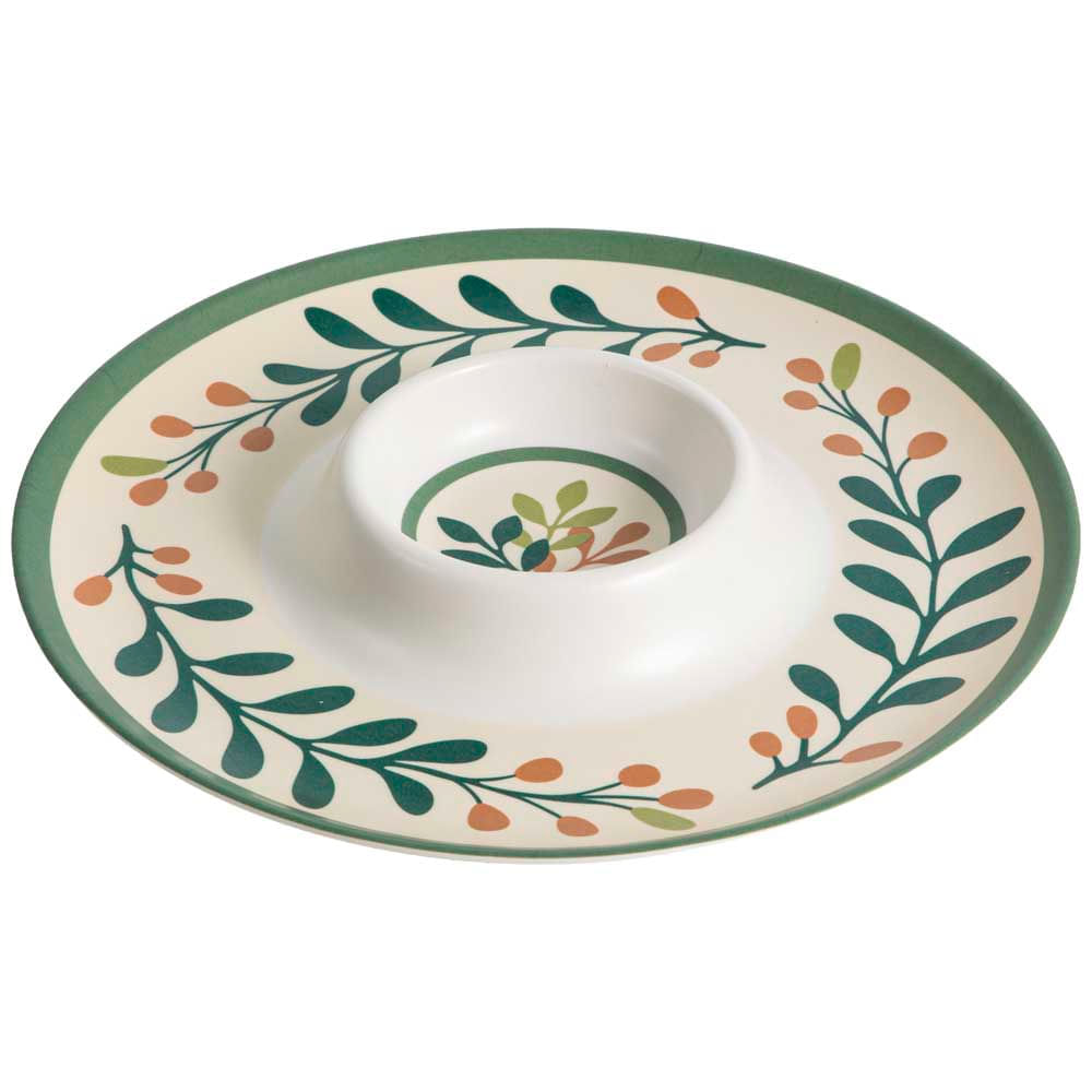 Plato Chip Dip DECO HOME Bouquet