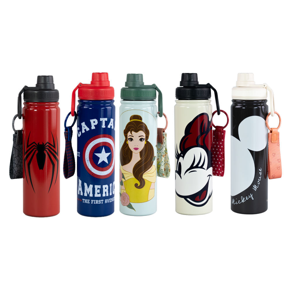 Botella Lid Vacuum DISNEY 750ml