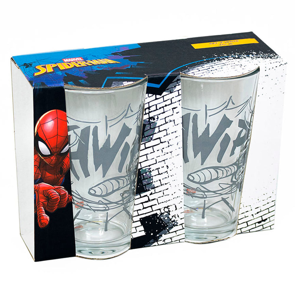 Set de Vasos SPIDERMAN Brand New Day x2un