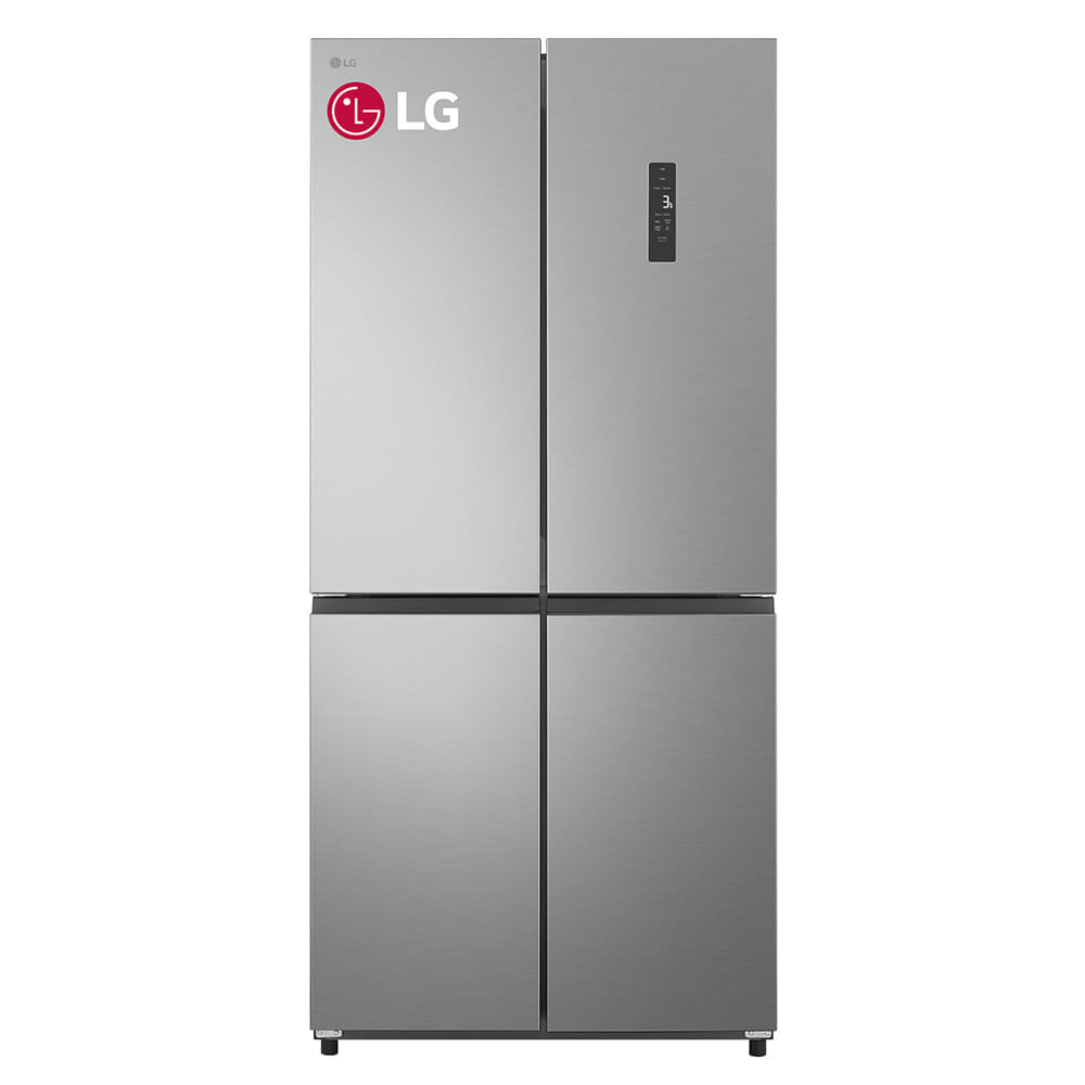 Refrigeradora LG 468L Enfriamiento Express GM49MPY Plateado