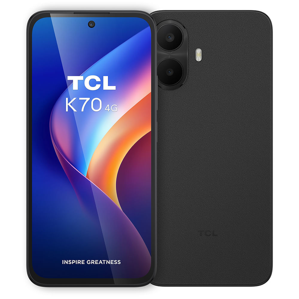Smartphone TCL K70 6.8"" 4GB 128GB 50 MP Negro