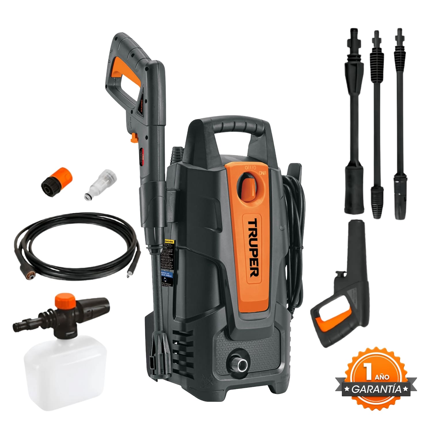 Hidrolavadora Eléctrica 1500 PSI Truper 102095
