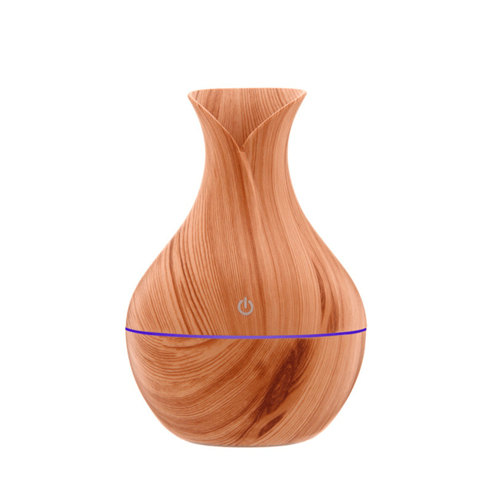 Purificador de Aire con Forma de Florero Madera Clara