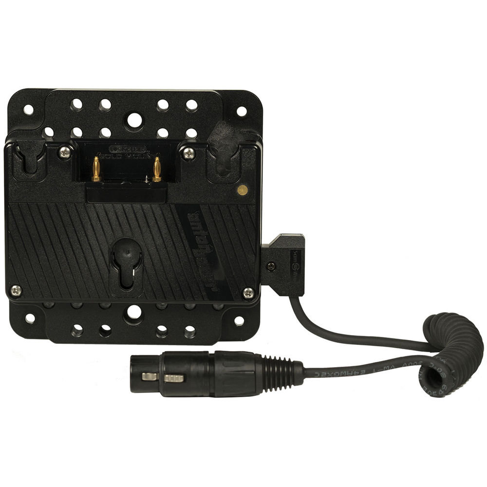 SmallHD Kit de Alimentación Gold Mount + Cheese Plate para Monitores 1300, 1700 y 2400