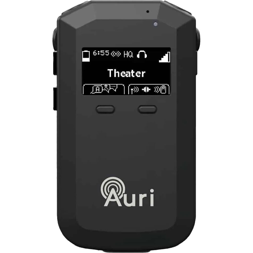 Listen Technologies RX1 Auri Receptor de Audio para Escucha Asistida - Soporte para Audíf