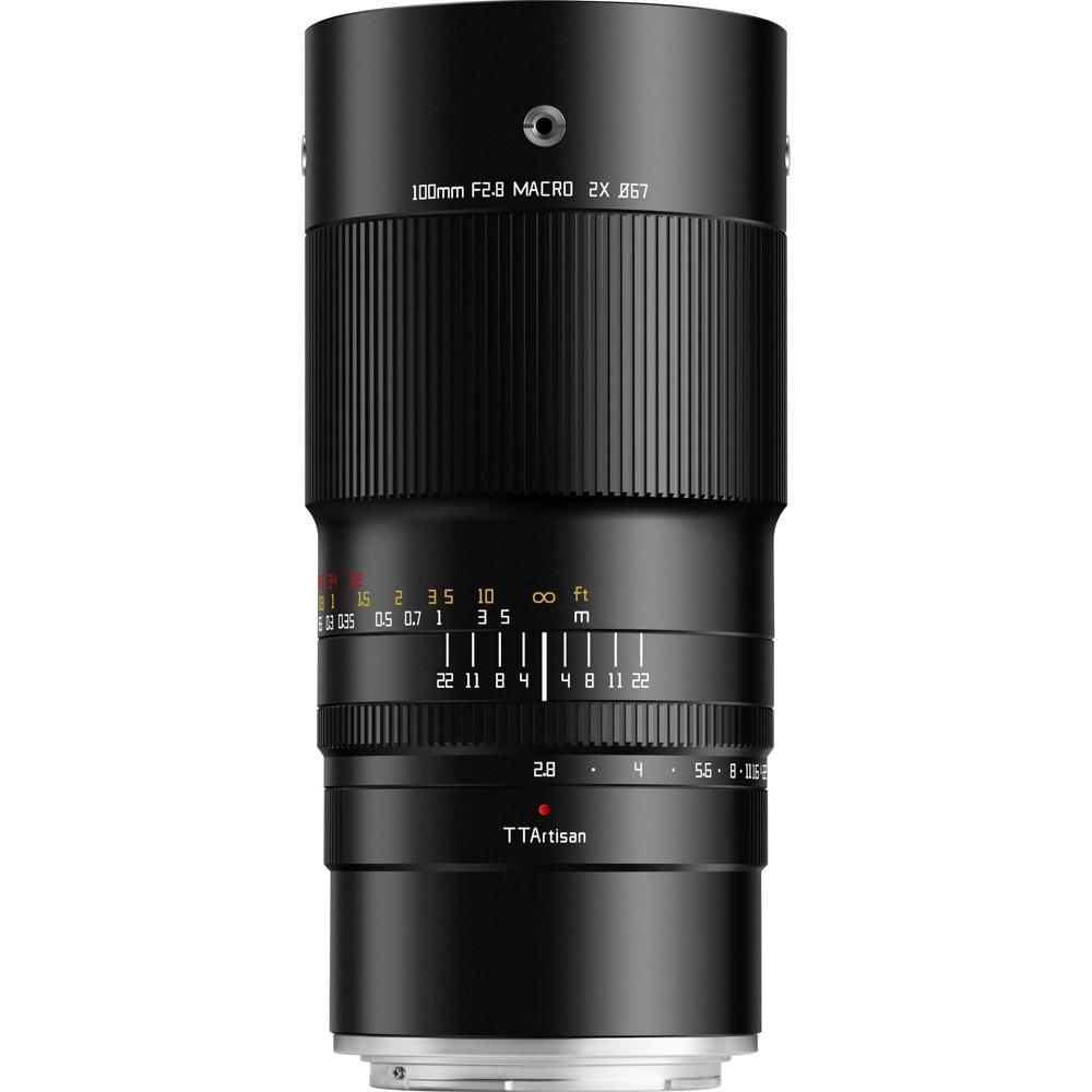 TTArtisan 100mm f/2.8 Macro Lens para Canon RF - Lente Telefoto Prime con 2x Magnificació