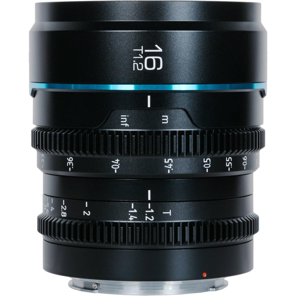 Sirui Night Walker 16mm T1.2 S35 Cine Lens - Montura Sony E, Apertura T1.2, Diseño Compac