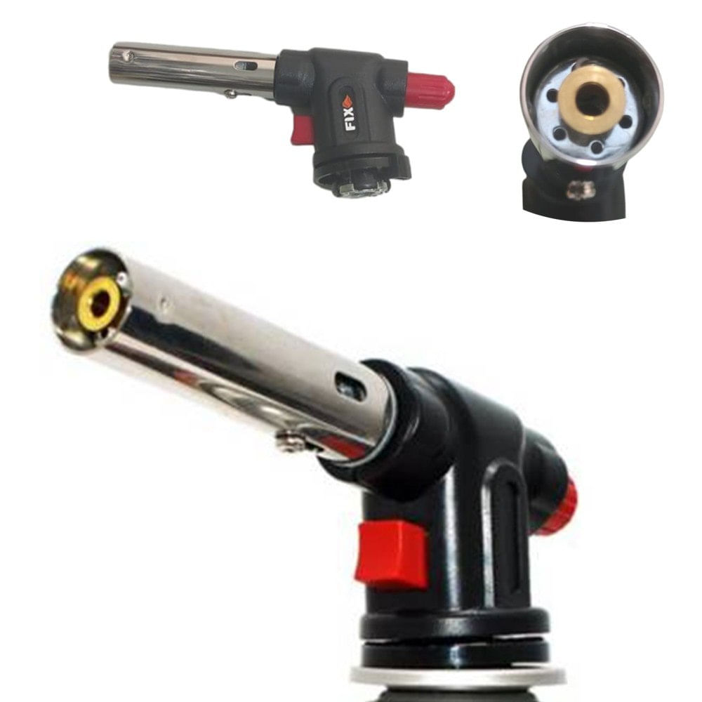 Mini Soplete Flameador Profesional Cocina adaptable para Gas butano FIX