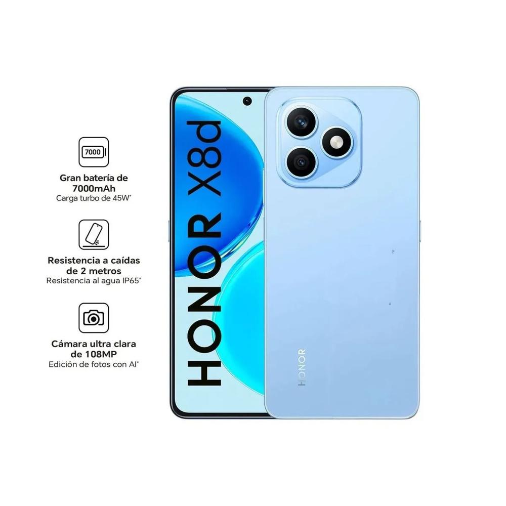CELULAR HONOR X8D 8GB 256GB AZUL