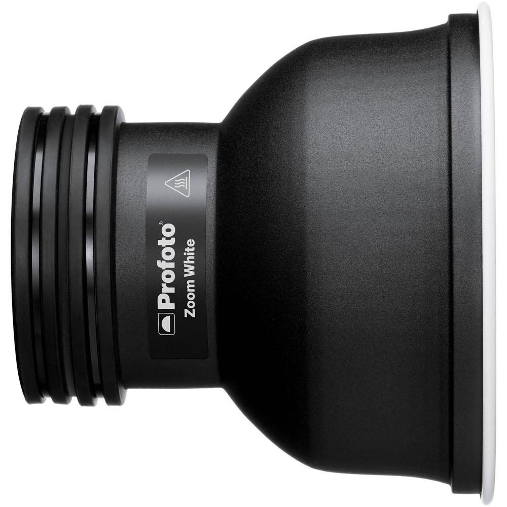 Profoto Zoom Reflector Blanco para Luces de 100mm - Aumenta Intensidad y Difunde Luz Suave
