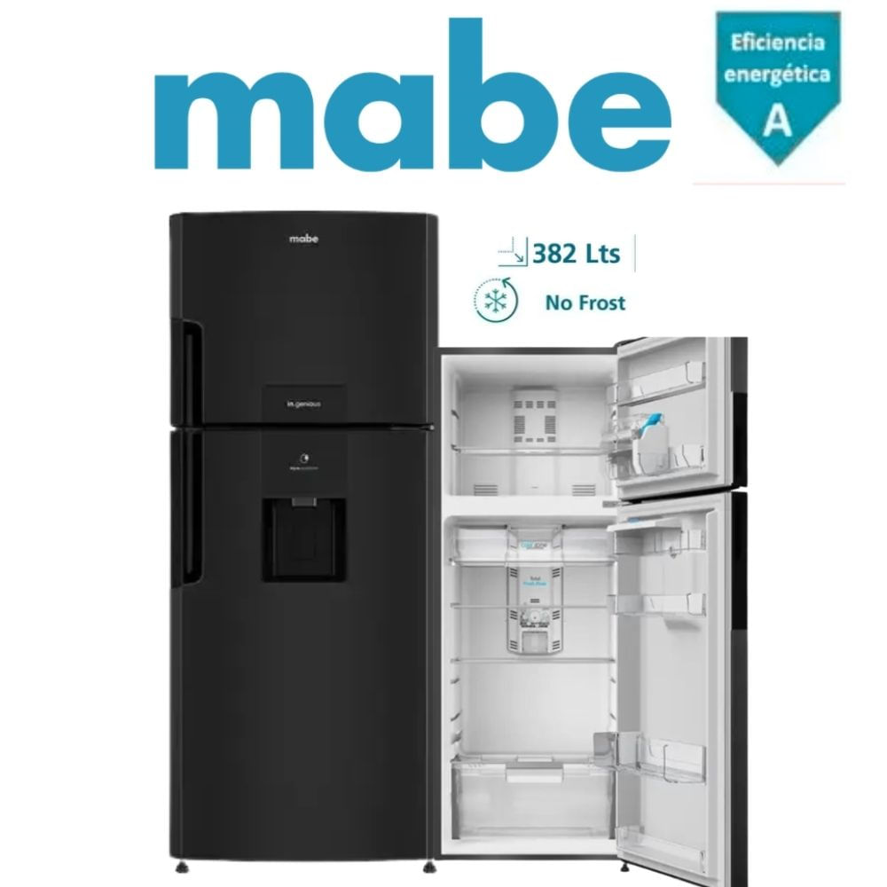 REFRIGERADOR MABE 382LT COLOR GRAFITO MOD RMP415GPG
