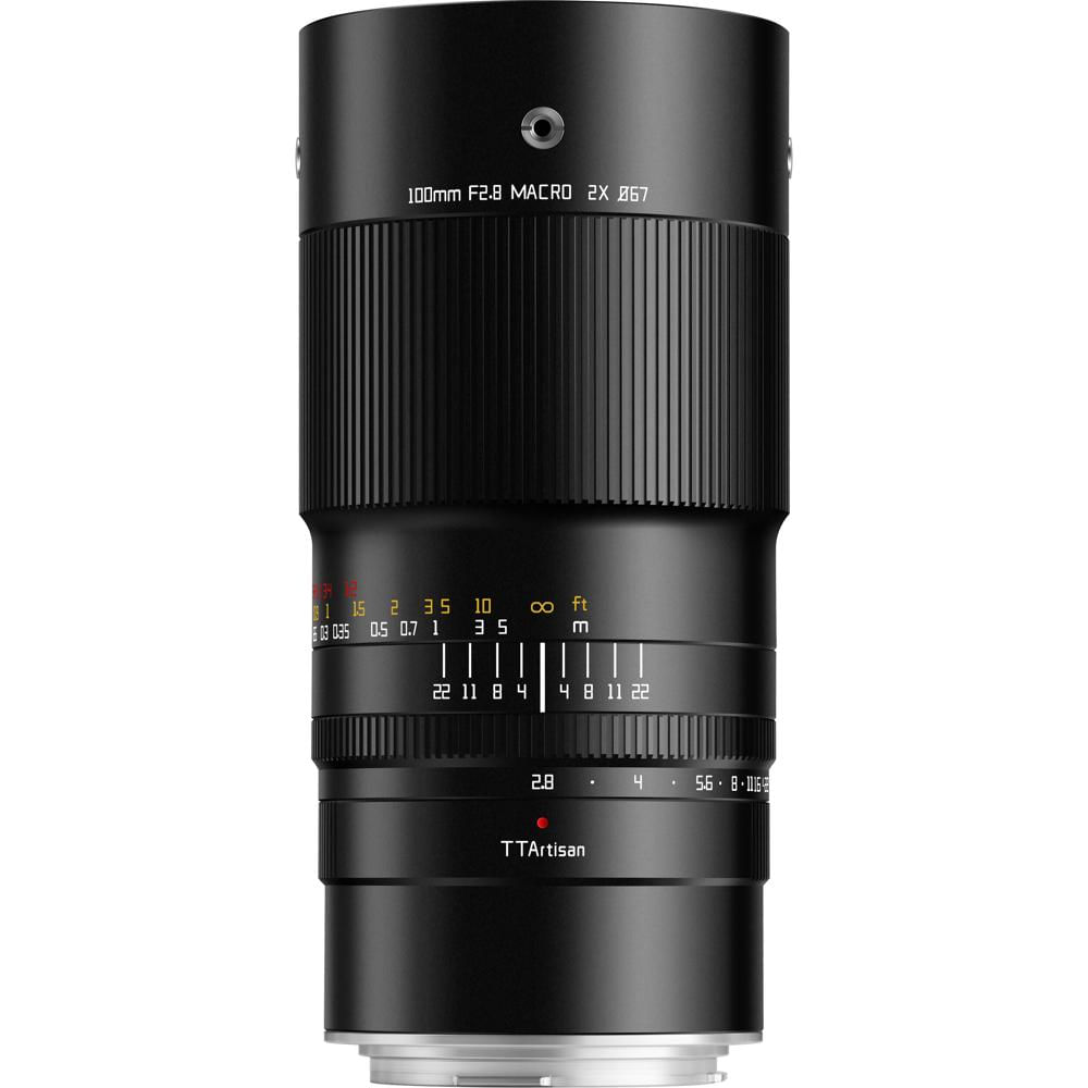 TTArtisan 100mm f/2.8 Macro Lens para Nikon Z - Lente Telefoto Prime, 2x Magnificación, D