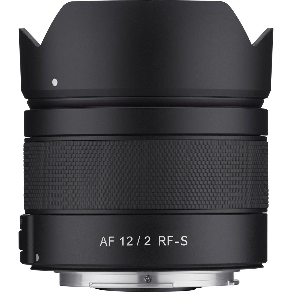 Samyang 12mm f/2 AF Lente Ultra Gran Angular para Canon RF-S