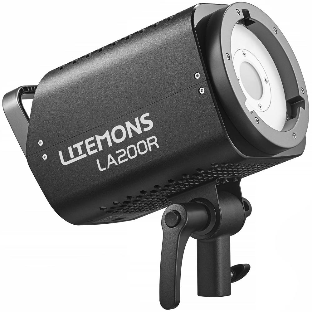 Godox Litemons LA200R Monolight LED RGB 220W con Control NFC, 64,000 Lux, 1800-10,000K, 14