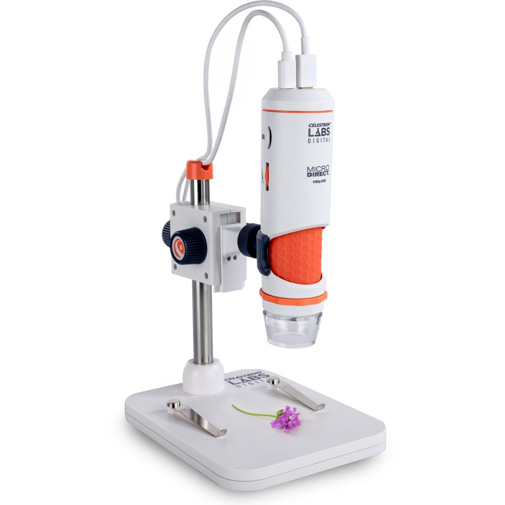 Celestron Microscopio Digital MicroDirect 1080P HDMI 3.5MP 10-220x con Iluminación LED y