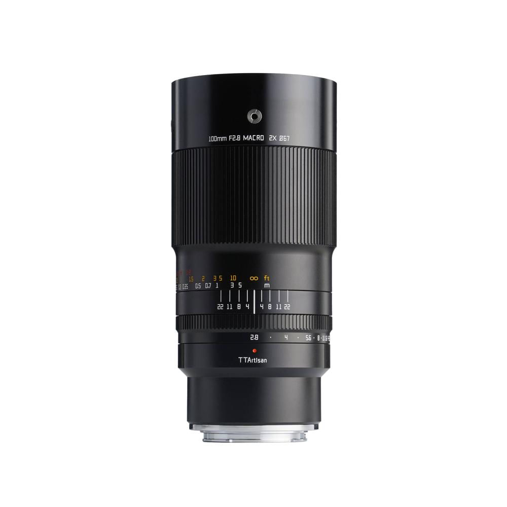 TTArtisan 100mm f/2.8 Macro Lens para Sony E - Lente Telefoto Prime con 2x de MagnificaciÃ