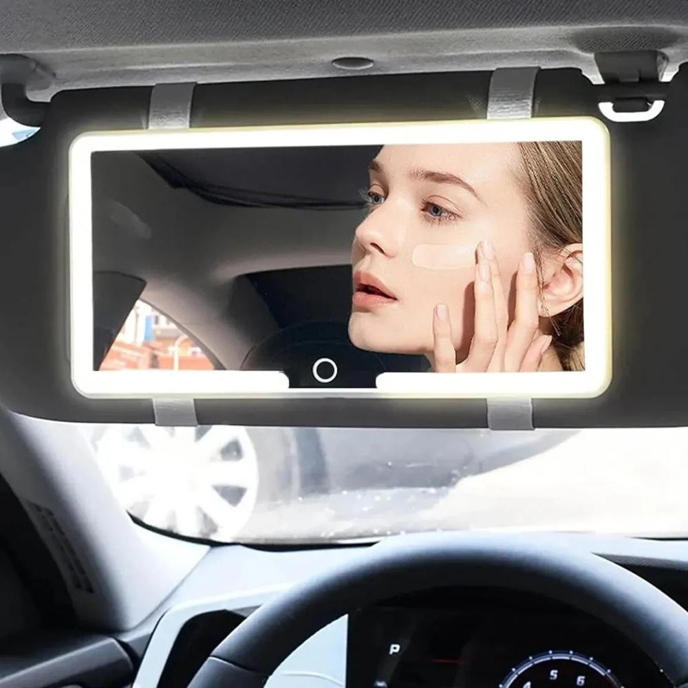 ESPEJO LED PARA AUTO RECARGABLE N
