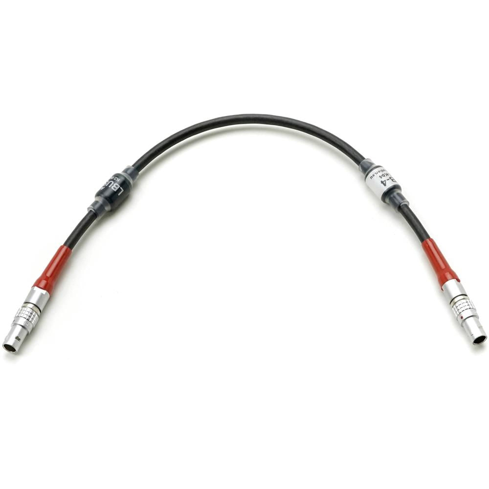ARRI LBUS Cable 1' 4-Pin LEMO Conectores para Transmisión de Energía y Control