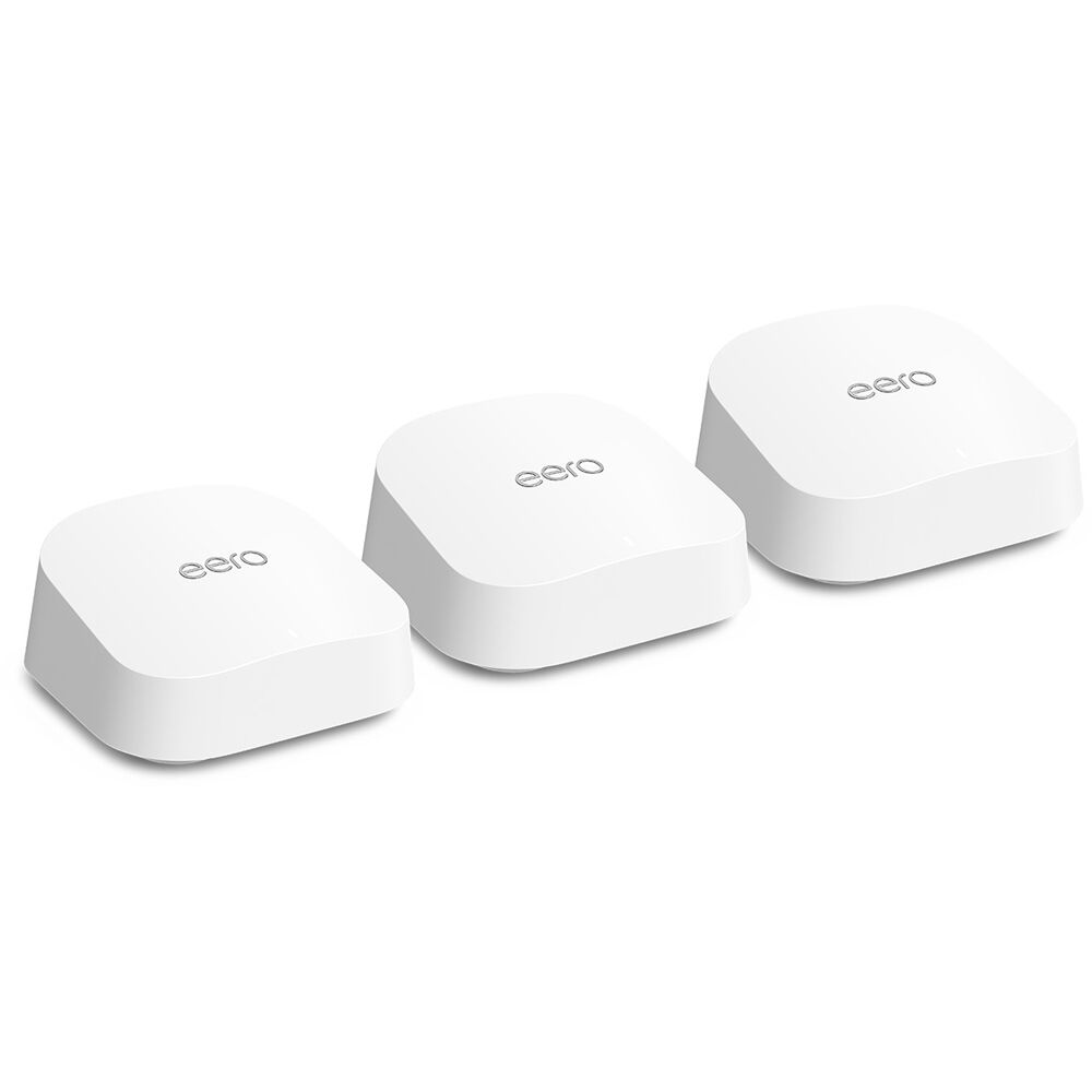 eero 7 Sistema Mesh Wi-Fi 7 BE1800 Doble Banda 2.5G - Hasta 1800 Mb/s, Cobertura de 6000 p