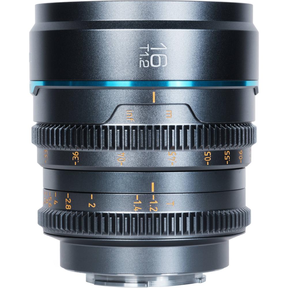 Sirui Night Walker 16mm T1.2 S35 Cine Lens - Montura Micro Cuatro Tercios, Apertura T1.2,