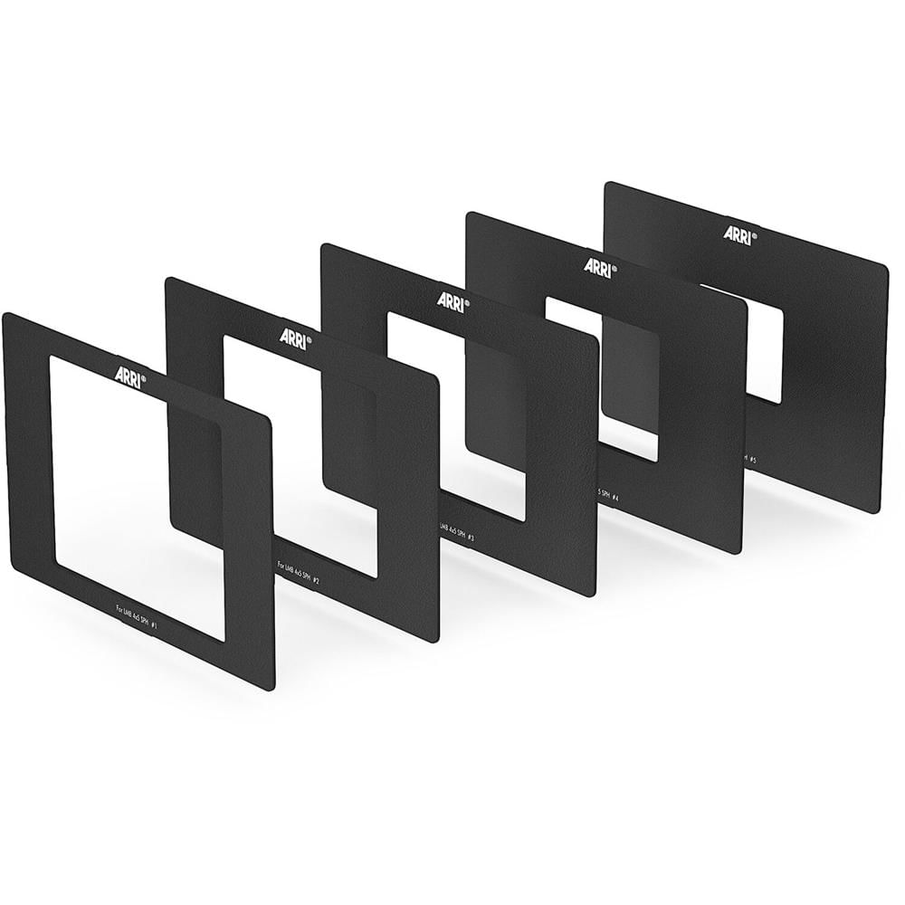 ARRI Set de Mattes para LMB-25 y MB-19 (5-Pack) - Cubre 5 Rangos de Longitud Focal