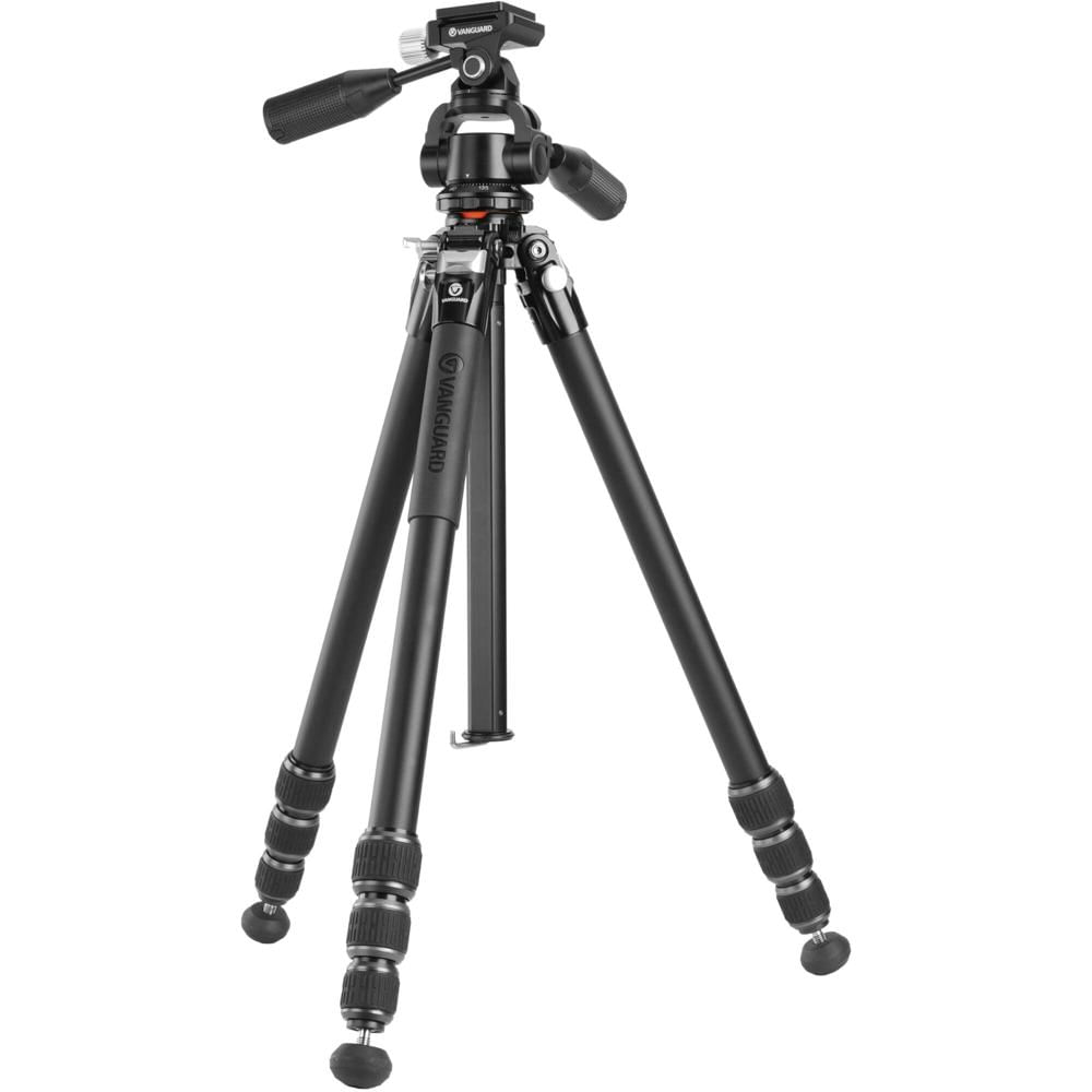 Vanguard Trípode de Aluminio VEO 5 264A con Cabezal Pan/Tilt PH-38S, Capacidad de Carga 2